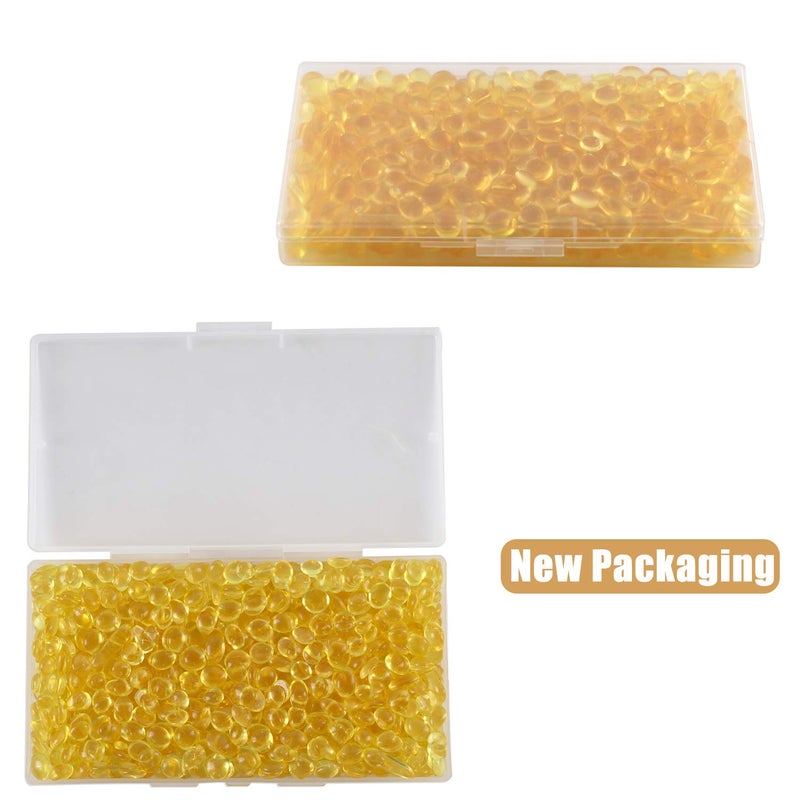 CREATE BEAUTY 900Pcs Keratin Glue Granules/Beads/Hot Melt Grain for Nail/I Tip Hair Extensions - Image 4